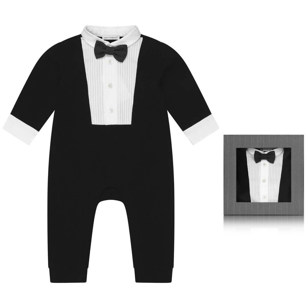 Black Tuxedo Babygrow S675521