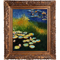 Water Lilies with Gold Frame C299