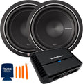 Two P1S4-12 12" Subwoofers and P500X1BD Amplifier A850904