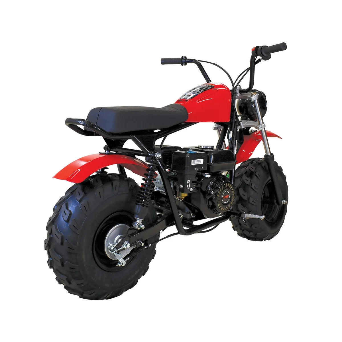7.5HP 196cc Gas Powered Mini-Bike Motorcycle Red H28975