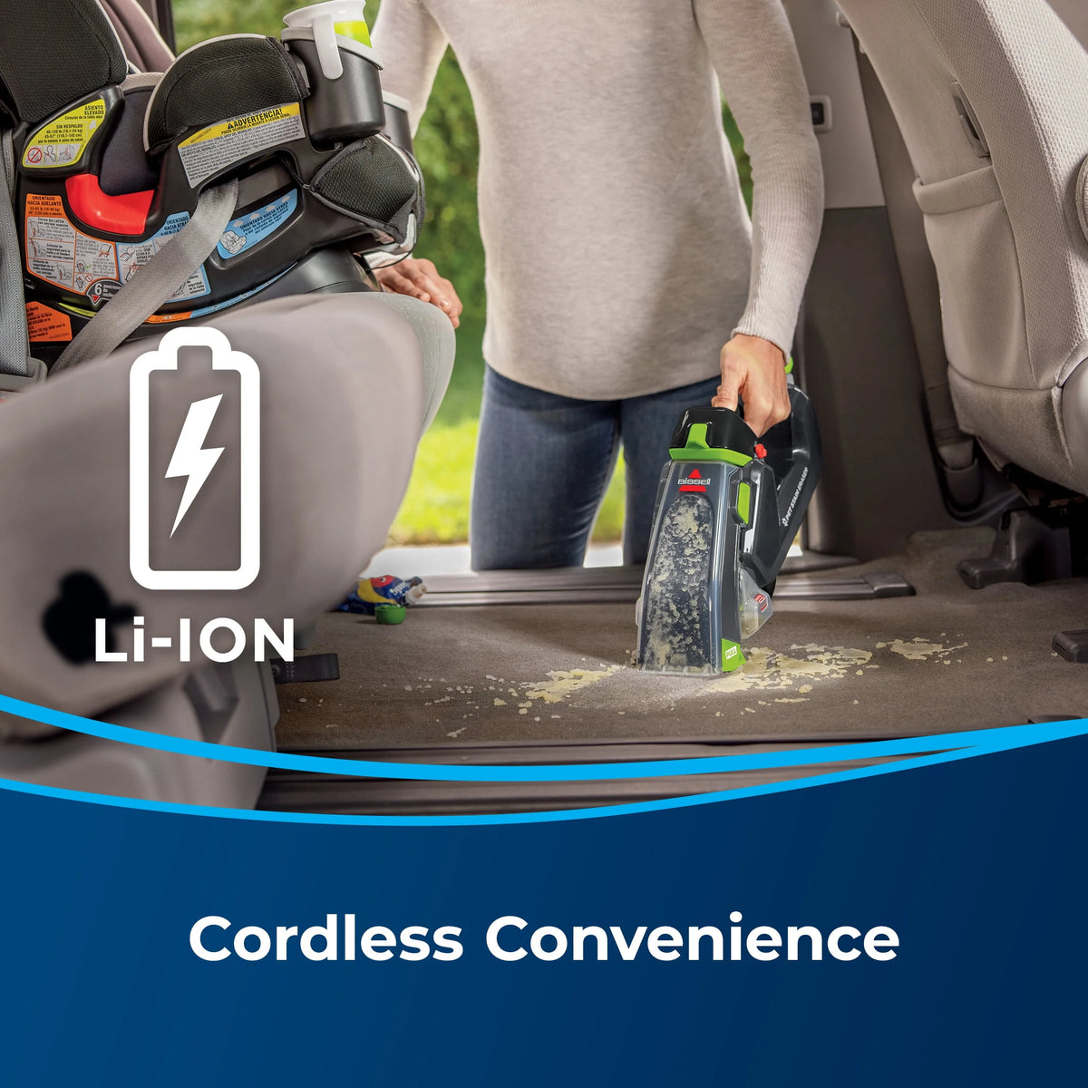 Cordless Portable Carpet Cleaner V767