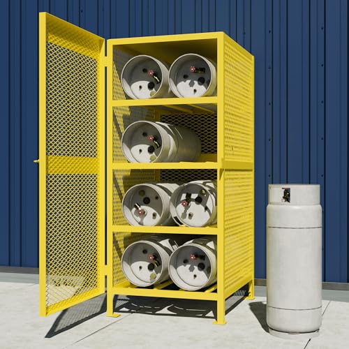 8 Cylinder Horizontal Storage Cabinet L4981