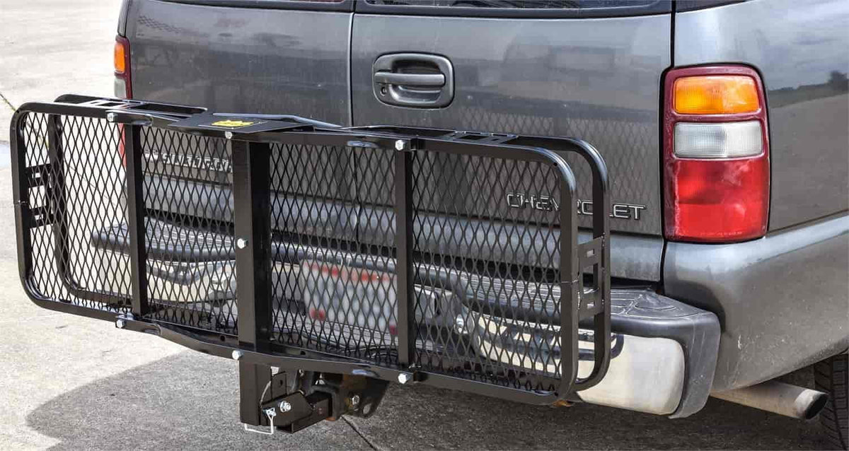 Hitch Mount Cargo Rack Folding Shank I951