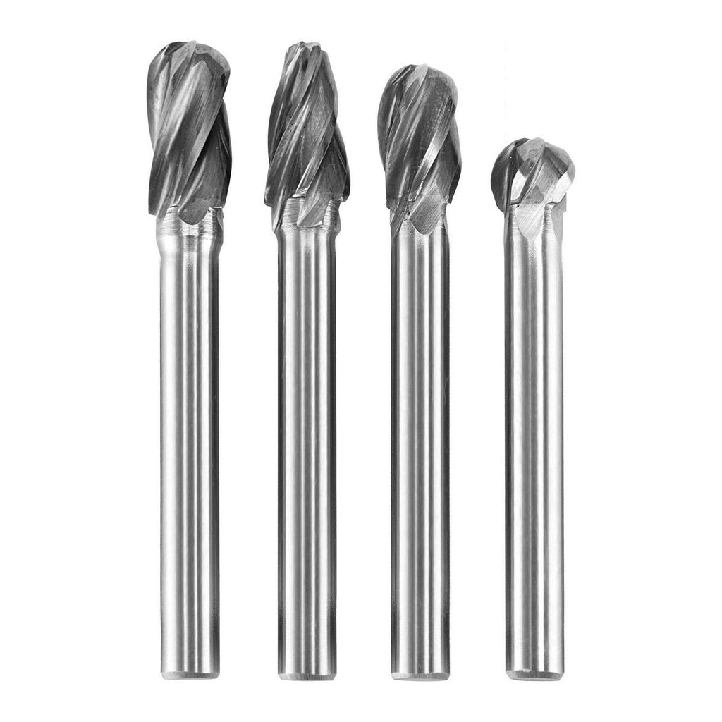2 in. Solid Carbide Burrs, 4 Piece A260