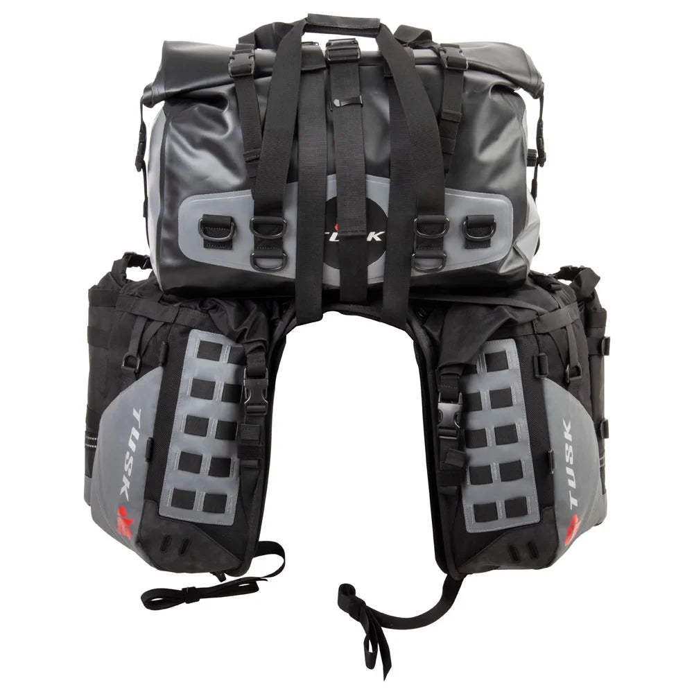 Rackless Luggage System with Medium Dry Duffel and Large Bottle Holders X979