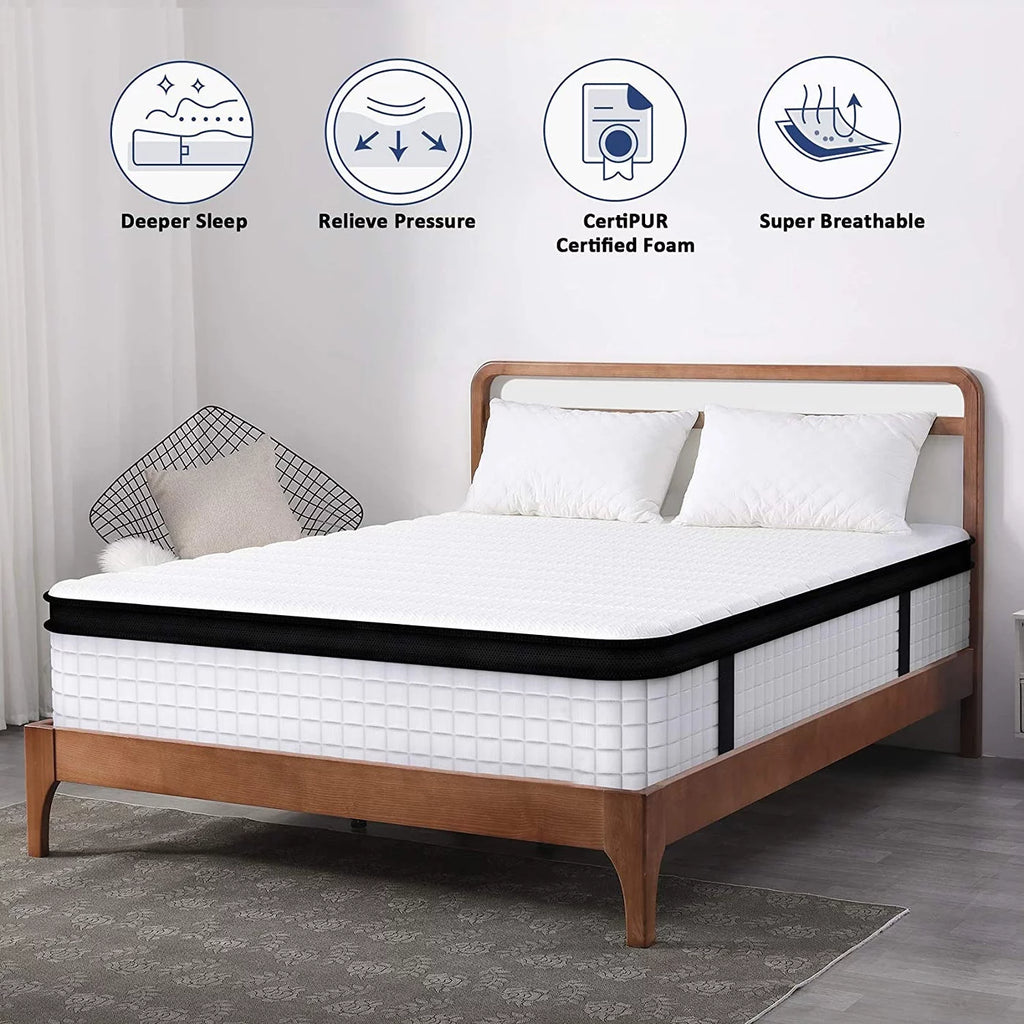 10 Inch Hybrid Foam Spring Mattress Twin E684