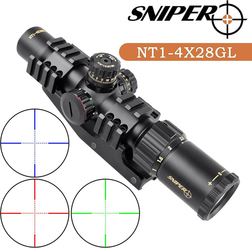 1-4X28 Scope R/G Illumination Reticle Pack of 2 F1842