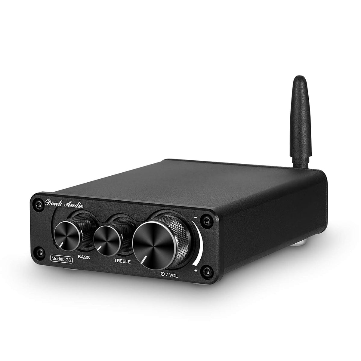 2 Channel Bluetooth 5.0 Power Amplifier 100W Class D Stereo Mini Amp Wireless Receiver Pack of 2 X90029