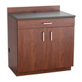 Hospitality Base Cabinet with One Drawer & Two Door Mahogany S3698