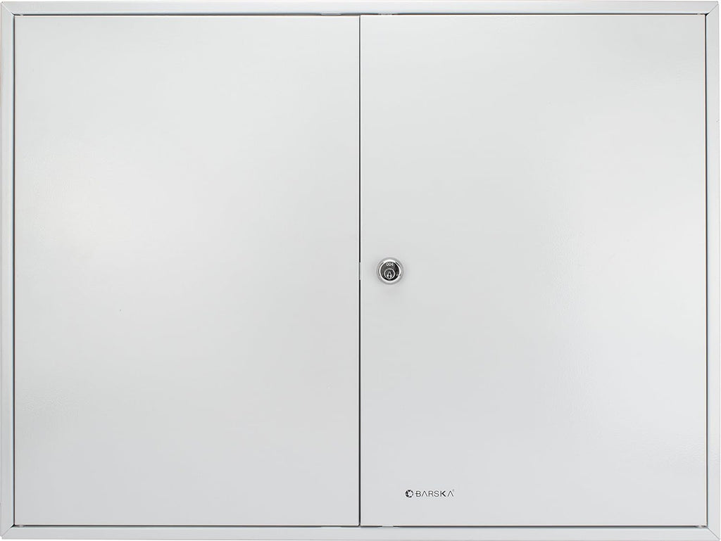 Key Lock 320 Position Key Cabinet Lock Box Grey with White Key Tags V196