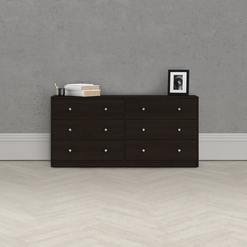 6 Drawer Double Dresser Y124