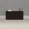 6 Drawer Double Dresser Y124