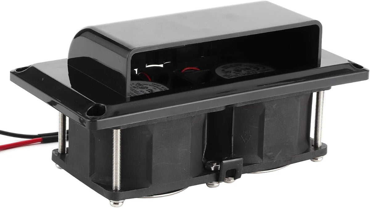 12V 25W Side Air Vent Ventilation Exhaust Fan Pack of 2 V1585