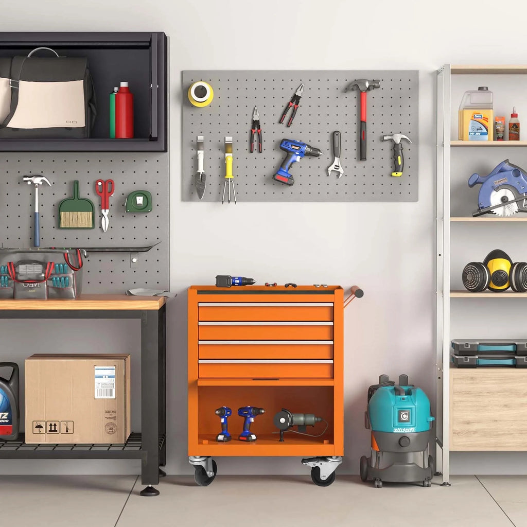24-in Steel 4-Drawer Rolling Tool Chest B1993