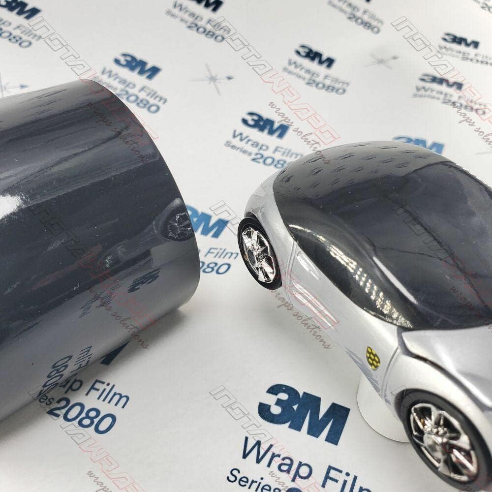 Gloss Black 5ft x 7ft Car Wrap Vinyl Film I602257