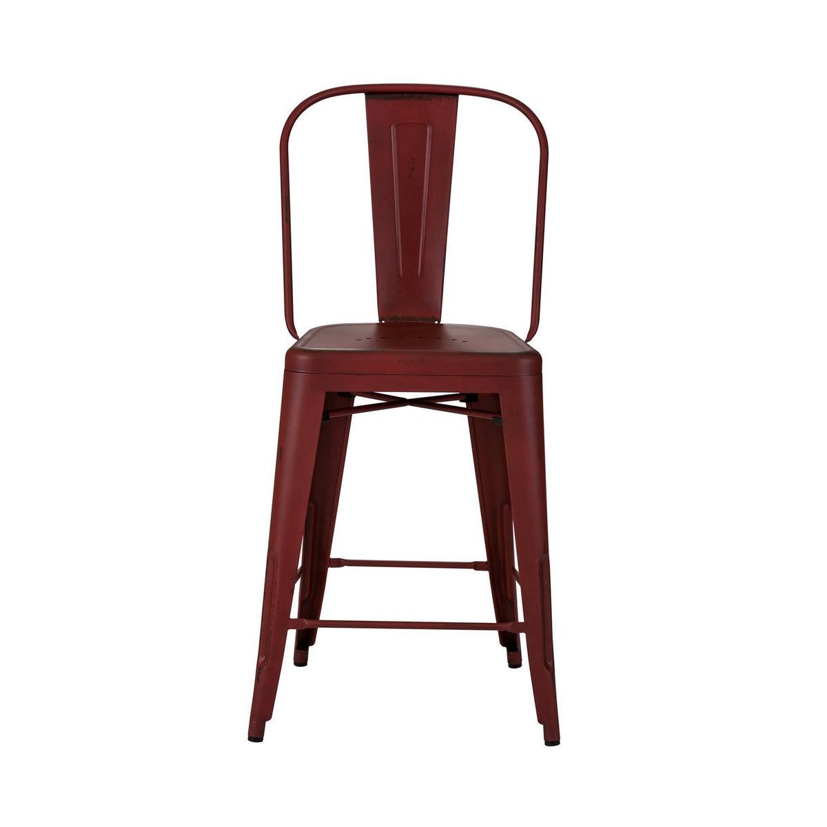 Red Back Counter Stool Set of 2 Z885262