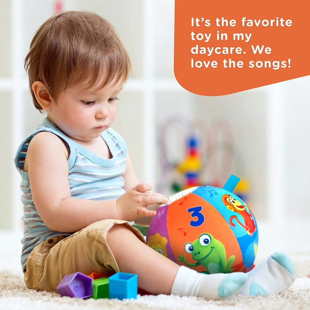 Plush Baby Ball with Music and Sound Effects S2003