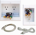 Recessed In-Wall Cable Management System G76833
