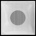 24 x 24 Metal Drop Ceiling Return Grill with 12 Collar I5673
