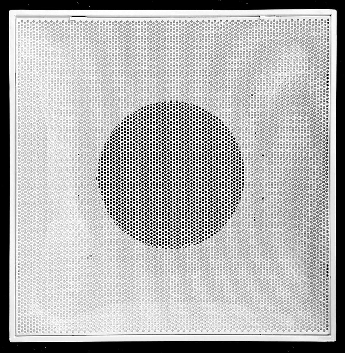 24 x 24 Metal Drop Ceiling Return Grill with 12 Collar I5673