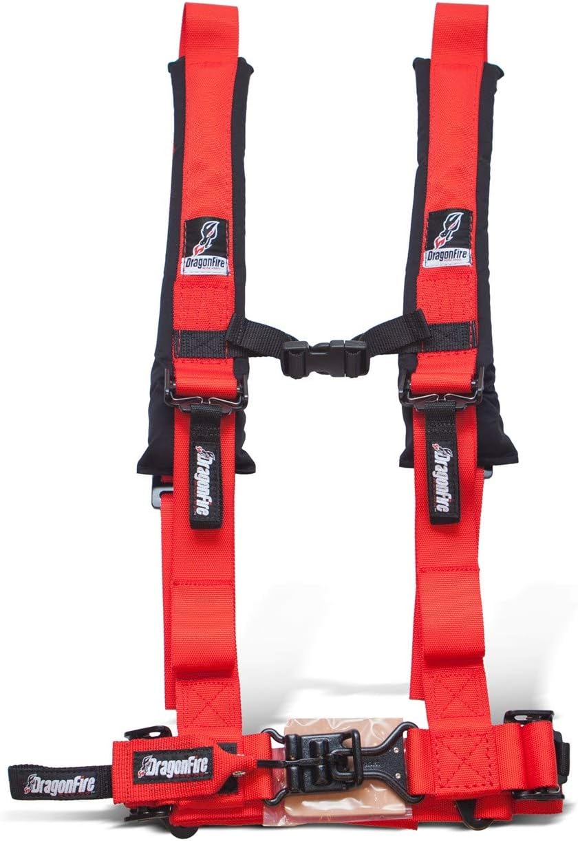 Red 2" 4-Point Harness Set of 2 F990538