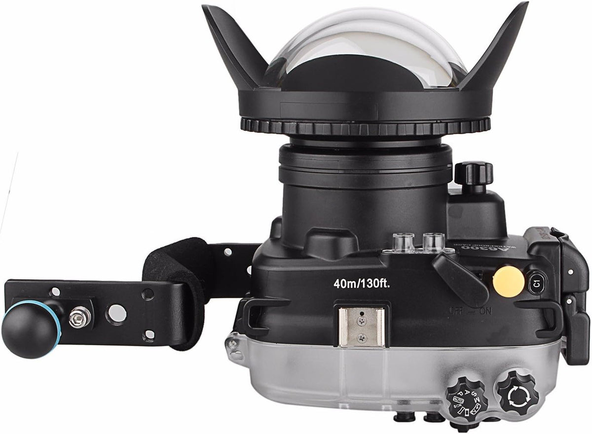 Waterproof Underwater Camera Housing Case with Diving Handle and Fisheye Lens N892