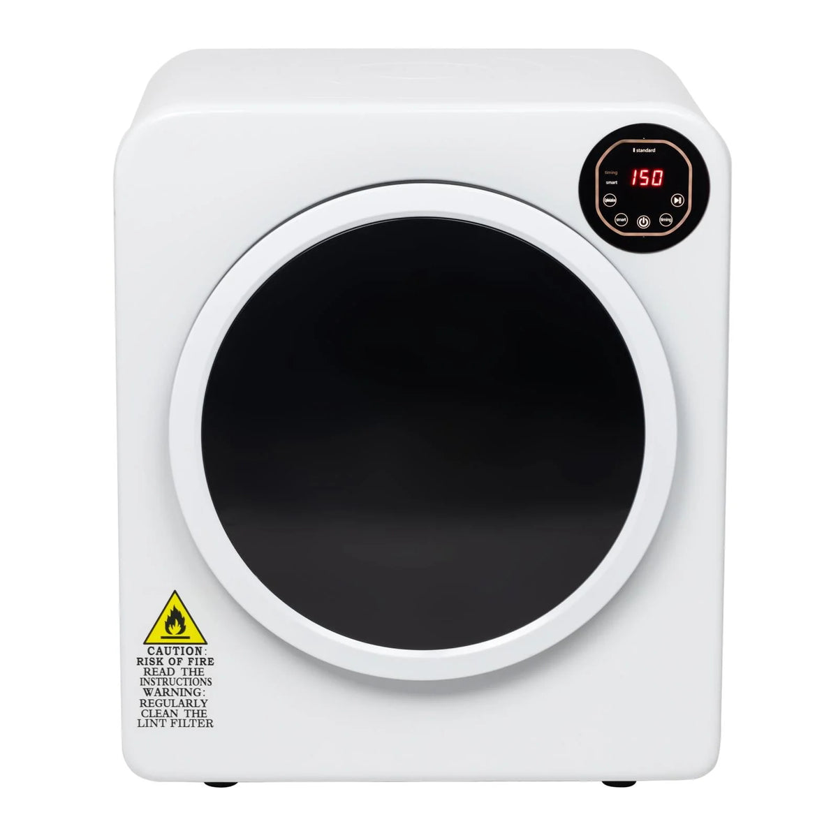 13.2Ibs Compact Electric Laundry Dryer with Stainless Steel Tub T899602