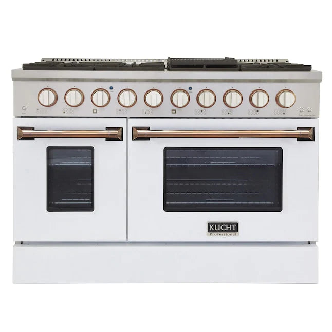 White Dual Fuel Gas Range M25559