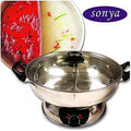 Shabu Shabu Hot Pot Electric Mongolian Hot Pot with Divider F918