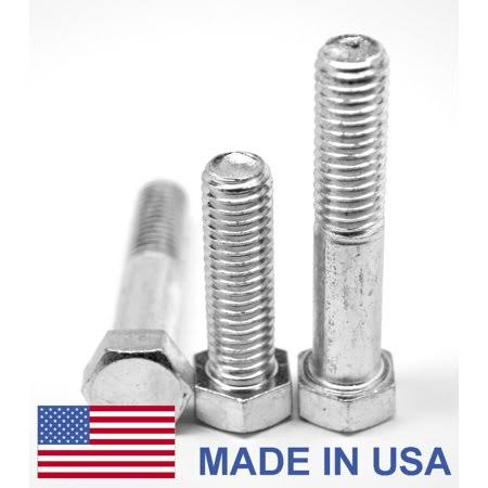 1/4 inch-20 x 3 inch Coarse Thread Grade 5 Hex Cap Screw Zinc Plated Pk 750 E4298