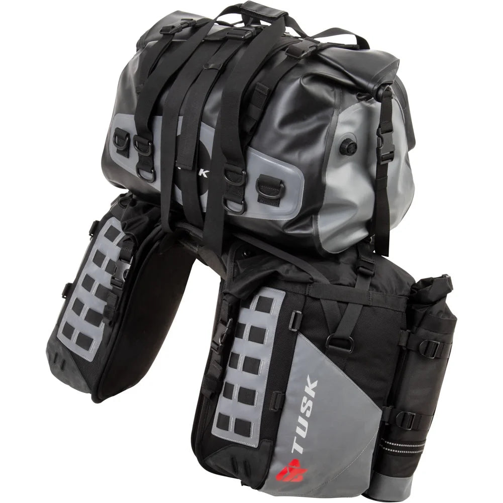 Rackless Luggage System with Medium Dry Duffel and Large Bottle Holders X979