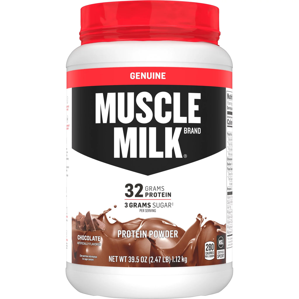 Chocolate Protein Powder, 2.47 Pound, 16 Servings J4069