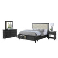 4 Piece Eastern King Bedroom Set Y845