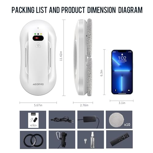 Window Cleaning Robot with Auto Water Spray R744212