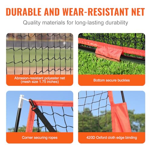 7x7ft Baseball Softball Practice Net P413