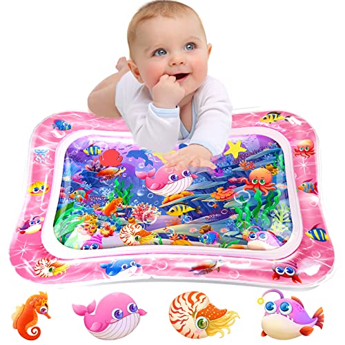 Inflatable Tummy Time Water Play Mat T455