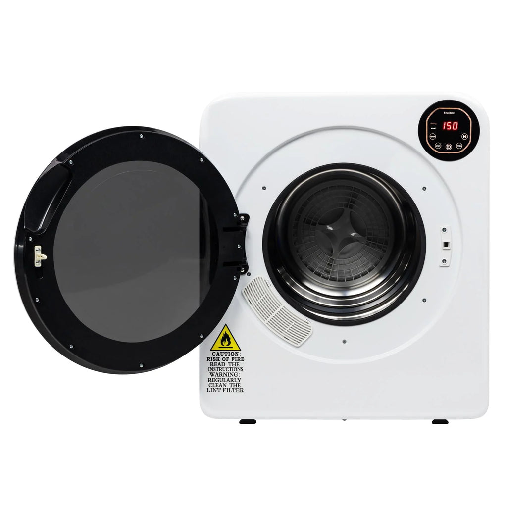 13.2Ibs Compact Electric Laundry Dryer with Stainless Steel Tub T899602