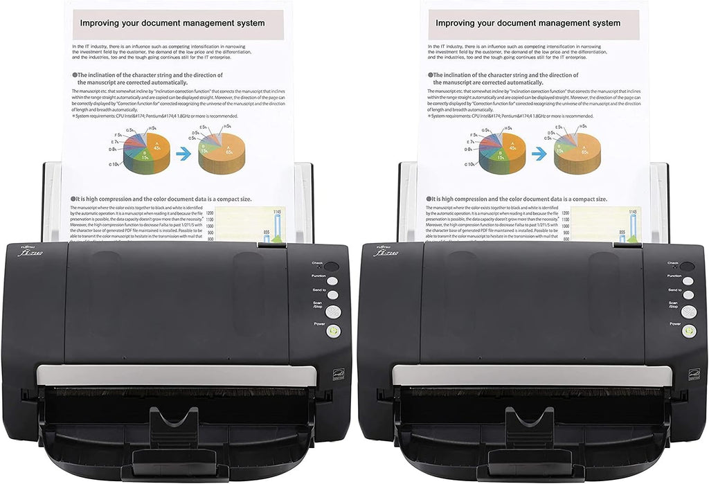 2 Pack Color Duplex Document Scanner with Auto Document Feeder C2574