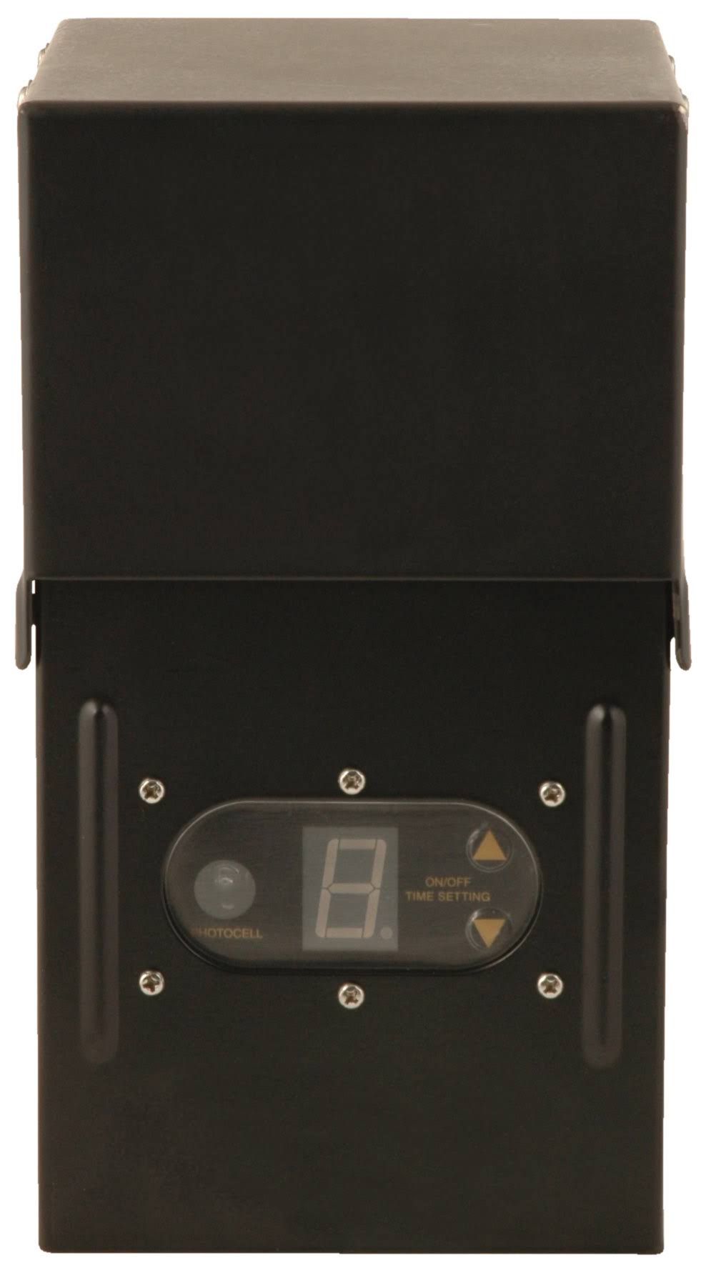 Black Power Pack for Outdoor Low Voltage Lighting M436924