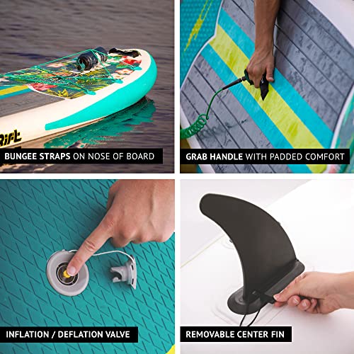 Inflatable Stand Up Paddle Board with Pump and Paddle C209