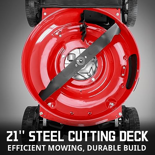 21in Gas Push Lawn Mower with 3-in-1 Mulch A47084