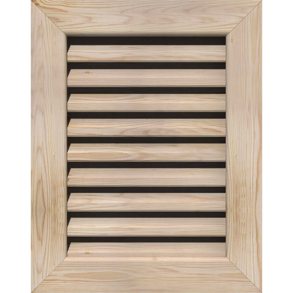 Vertical Gable Vent Unfinished G36905