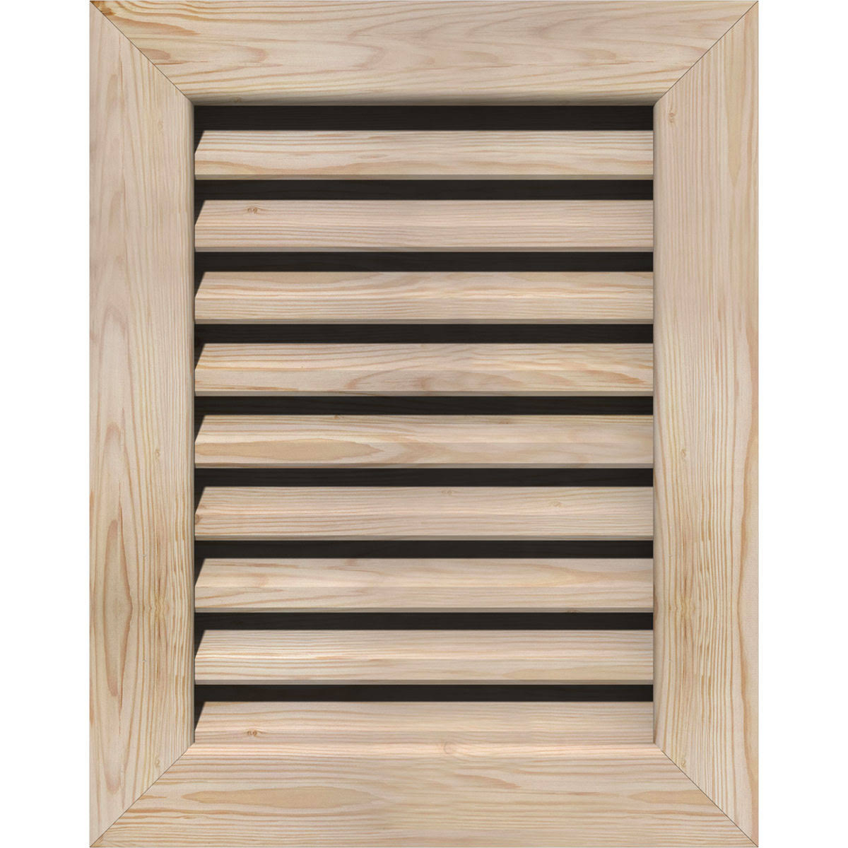 Vertical Gable Vent Unfinished G36905