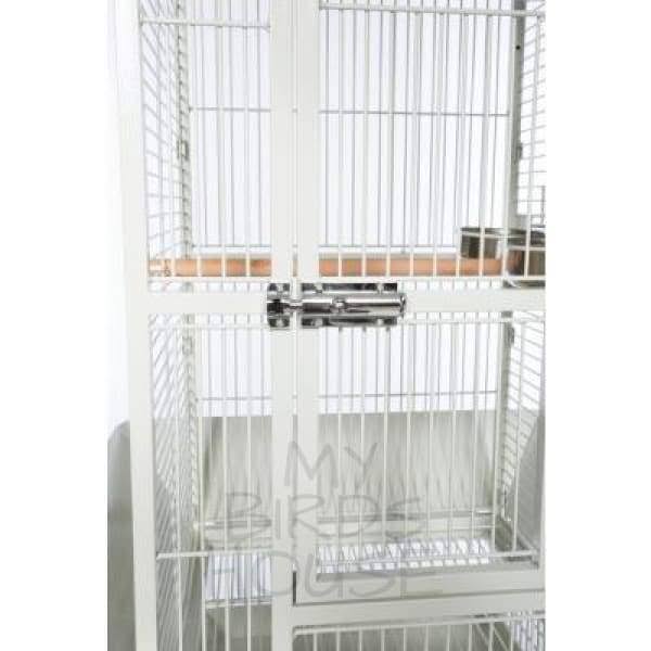 Small Pewter Bird Cage Y53937