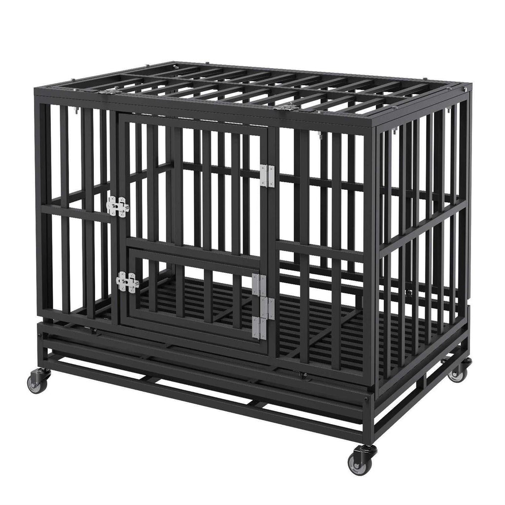 38 Inch Heavy Duty 3-Door Dog Crate M675306
