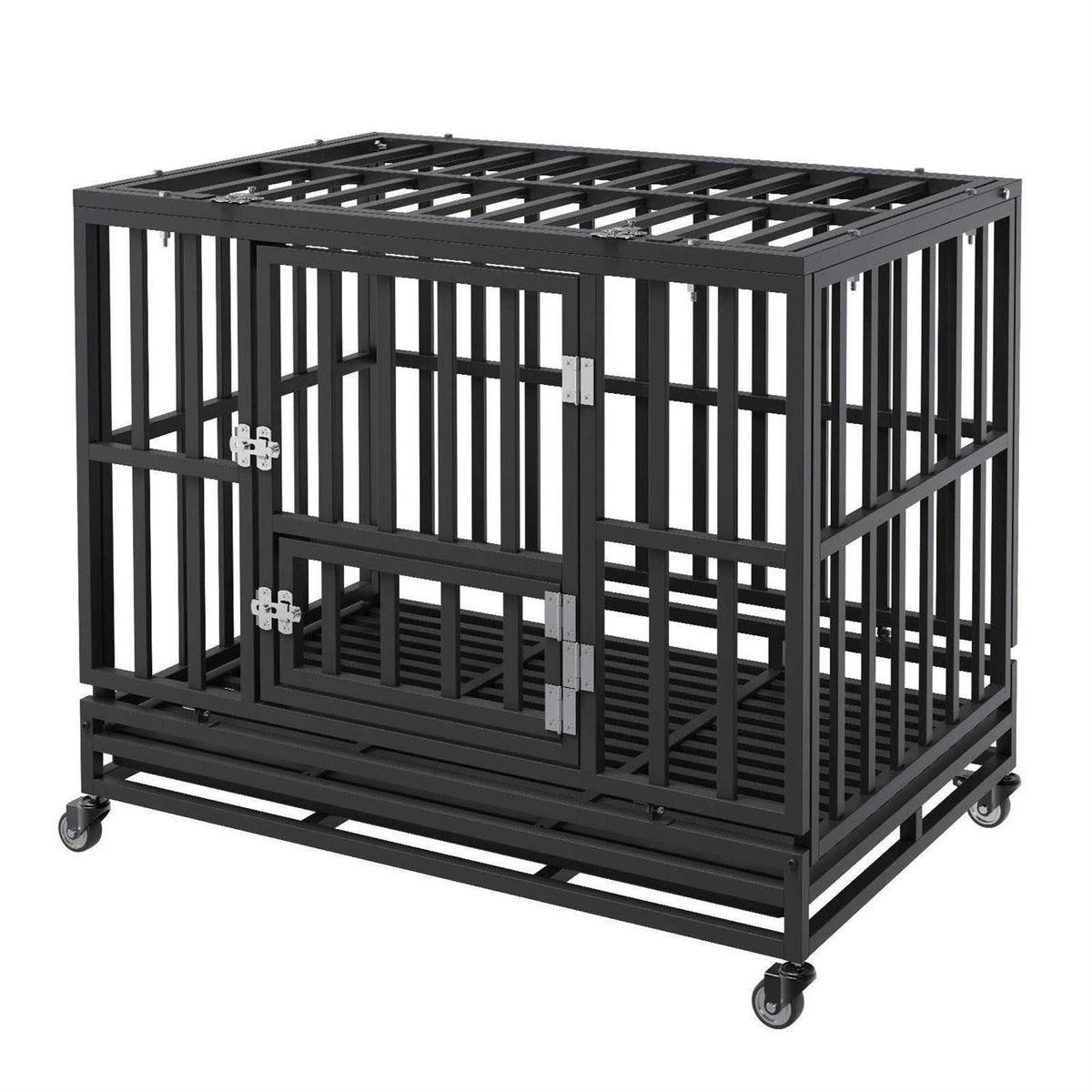 38 Inch Heavy Duty 3-Door Dog Crate M675306