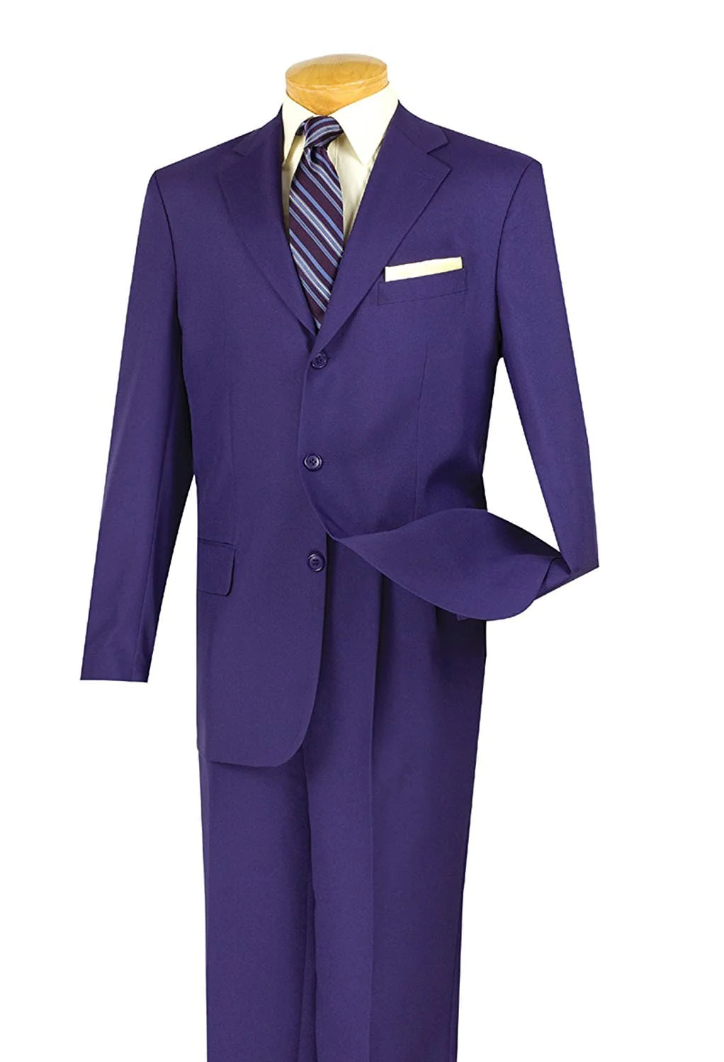 Men's 3 Button Single Breasted Dress Suits A3631