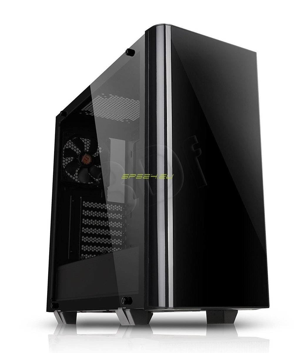 Black Midi-Tower Tempered Glass Edition G92879