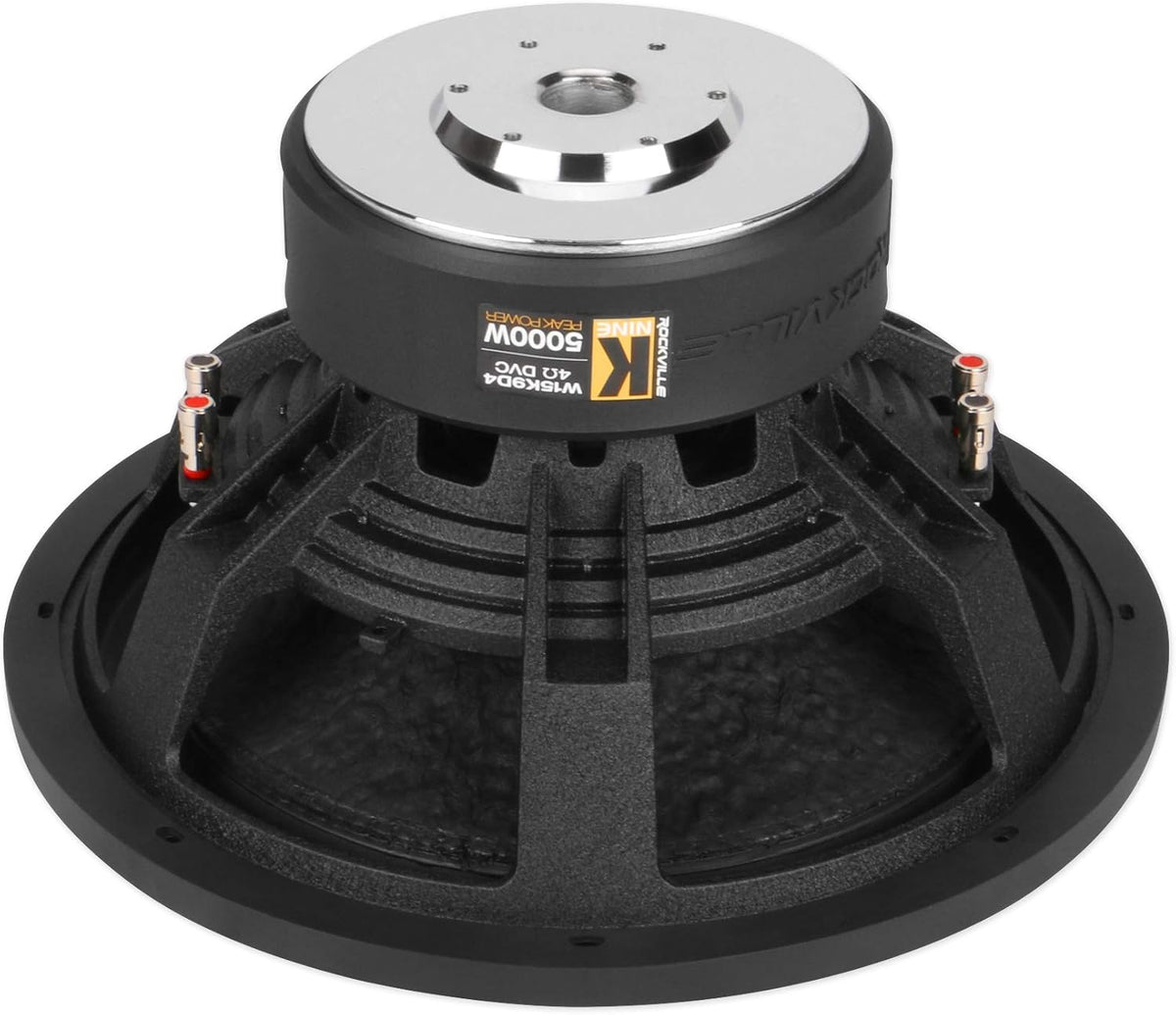 15 5000 Watt Car Audio Subwoofer Mono Amplifier Amp Kit W459742