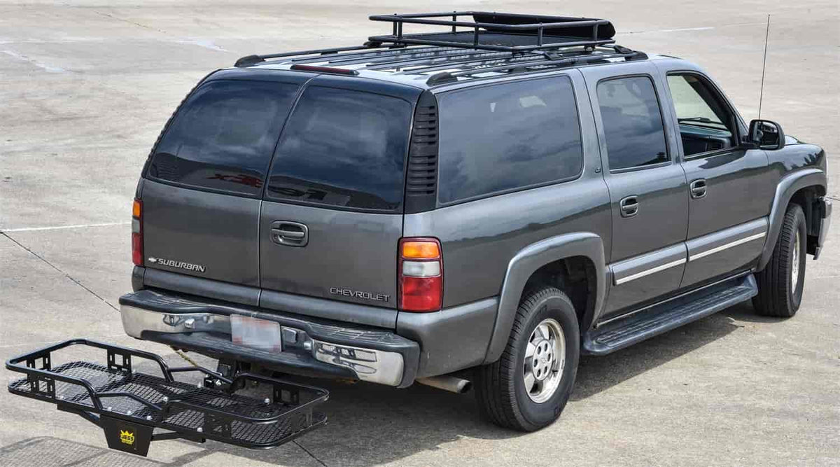 Hitch Mount Cargo Rack Folding Shank I951
